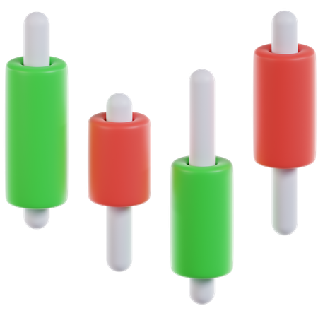 Trading  3D Icon
