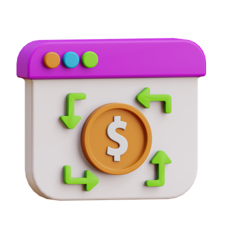 Trading  3D Icon