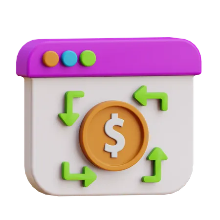 Trading  3D Icon