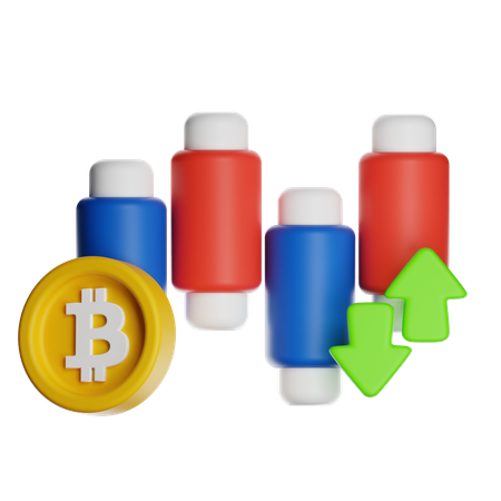 Trading  3D Icon