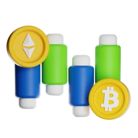Trading  3D Icon