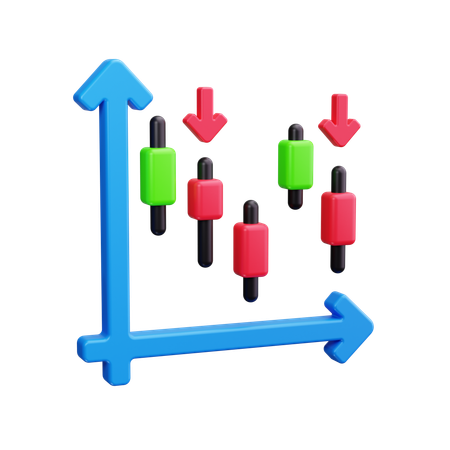 Trading Analysis  3D Icon