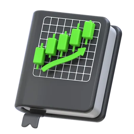 Trading Book  3D Icon