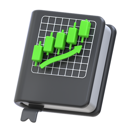 Trading Book  3D Icon