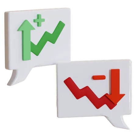 Trading Communications  3D Icon