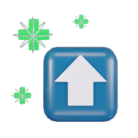 Trading Growth  3D Icon