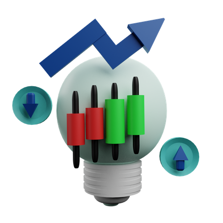 Trading Idea  3D Icon