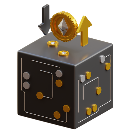 Trading Market  3D Icon