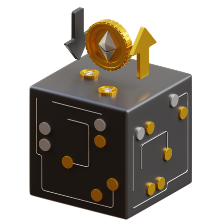 Trading Market  3D Icon