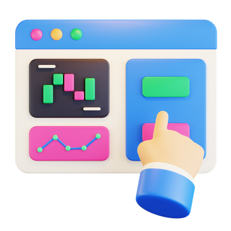 Trading Plan  3D Icon