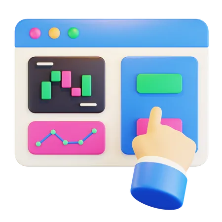 Trading Plan  3D Icon