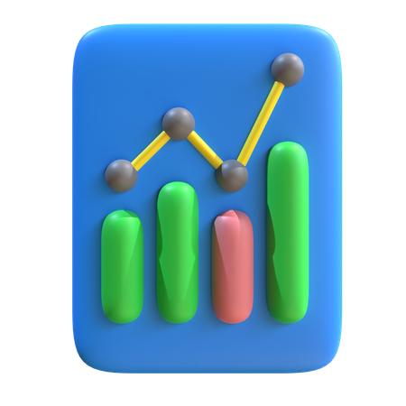 Trading Portfolio  3D Icon