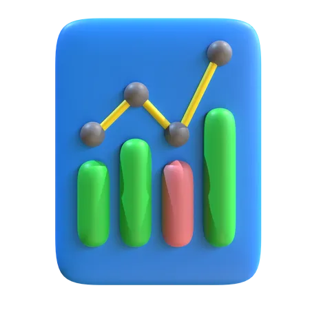 Trading Portfolio  3D Icon