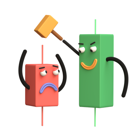 Trading profit  3D Icon