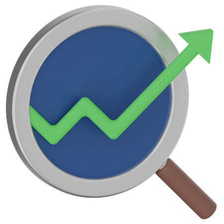 Trading Research  3D Icon