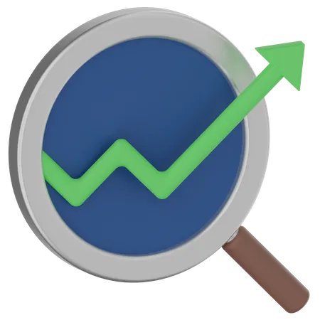 Trading Research  3D Icon