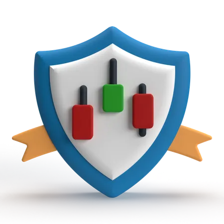 Trading Security  3D Icon