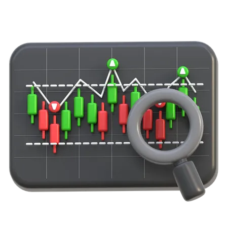 Trading Strategy  3D Icon