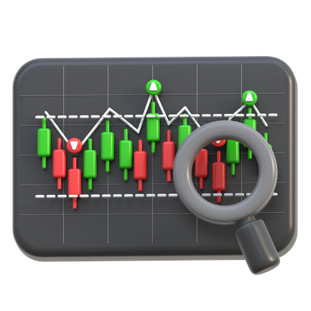 Trading Strategy  3D Icon