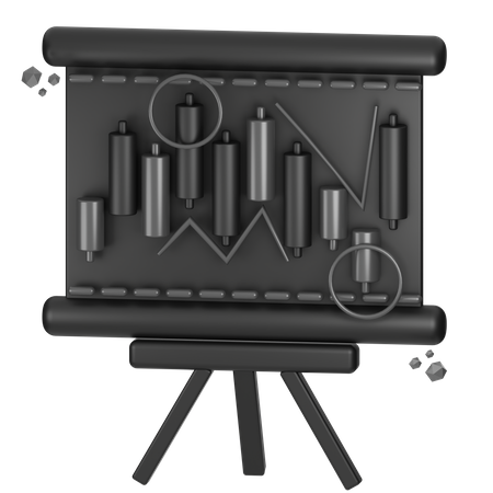 Trading Strategy  3D Icon