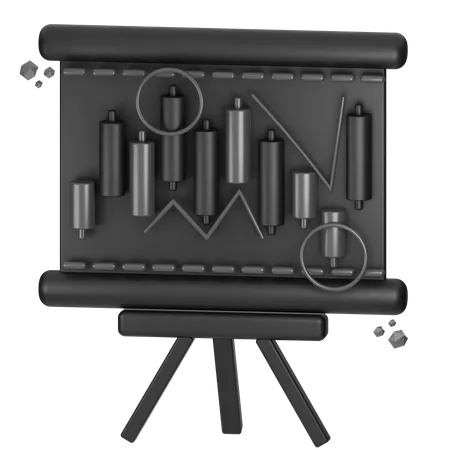 Trading Strategy  3D Icon