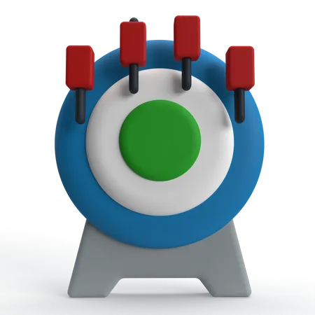 Trading Target  3D Icon