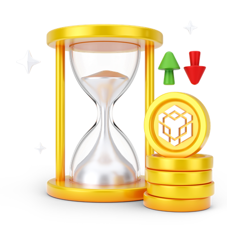 Trading Time  3D Icon