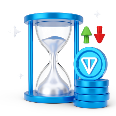 Trading Time  3D Icon