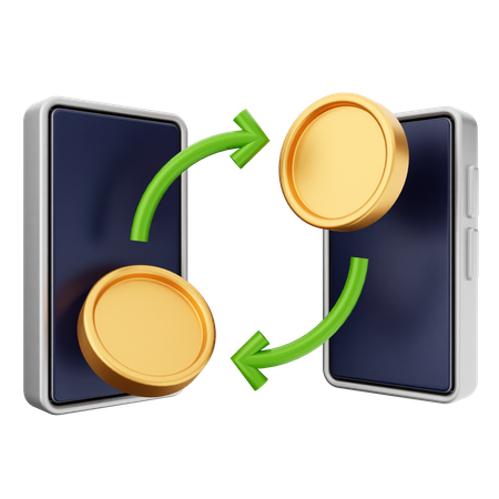 Trading Transaction  3D Icon