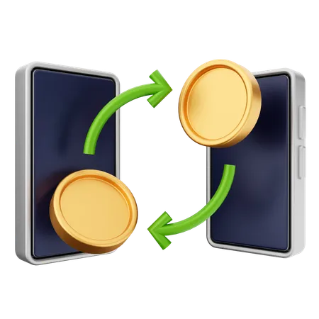 Trading Transaction  3D Icon