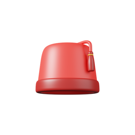 Traditional Arabic Hat  3D Icon