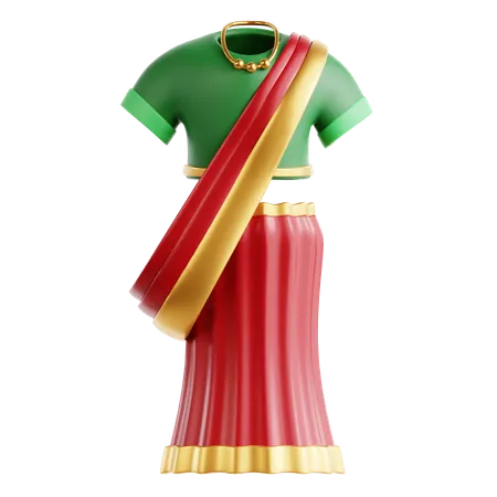 Traditional Attire  3D Icon