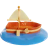 Traditional Boat Race Toy