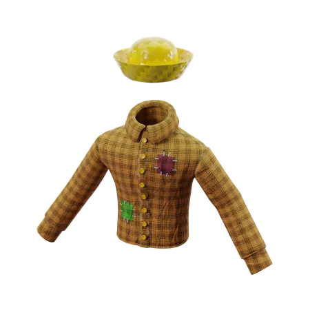 Traditional Brazilian Clothing  3D Icon