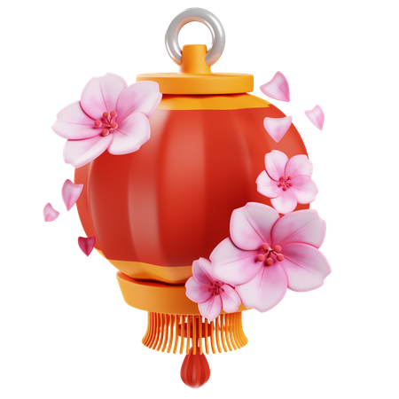 전통 등불  3D Icon