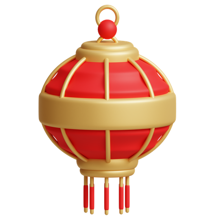 Traditional Lantern  3D Icon