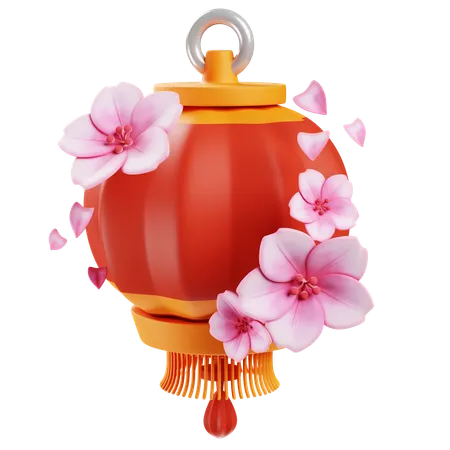 Traditional Lantern 3D Icon