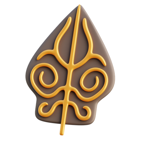 Traditional Leather Puppet  3D Icon