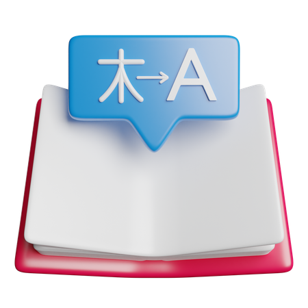 Traducteur  3D Icon