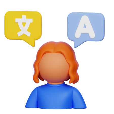 Traductor  3D Icon