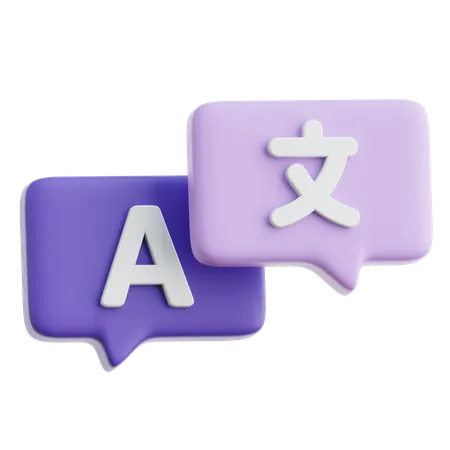 Traduire  3D Icon