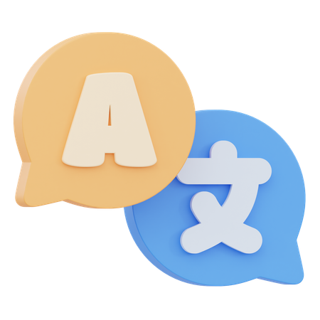 Traduire  3D Icon