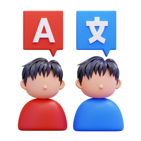 Traduire  3D Icon