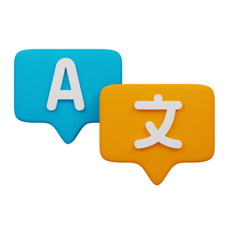 Traduire  3D Icon