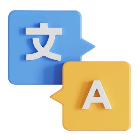 Traduire japonais  3D Icon