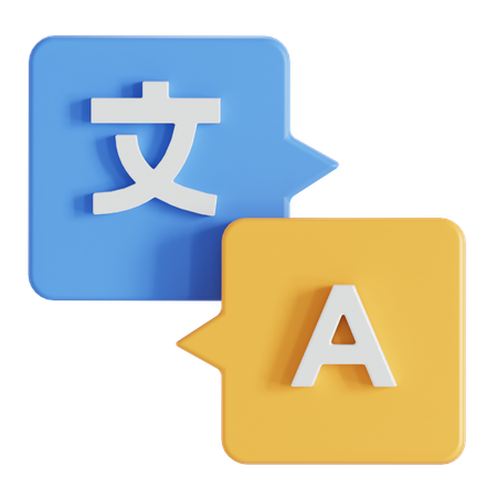 Traduire japonais  3D Icon