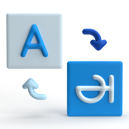 Tradutor  3D Icon