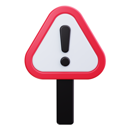 Traffic Alert  3D Icon