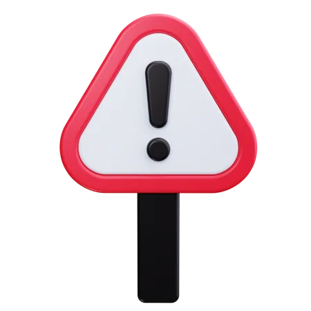 Traffic Alert  3D Icon