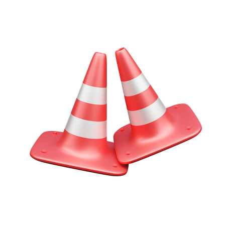 Traffic Barrier  3D Icon